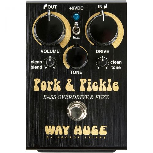  Way Huge Electronics},description:The Way Huge Electronics Pork & Pickle Bass Overdrive & Fuzz serves up a perfectly balanced diet of gnarly tones for bass players who like to get