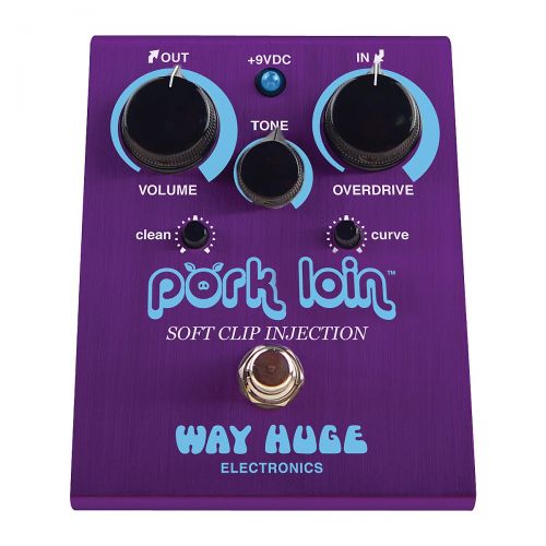  Way Huge Electronics},description:The Pork Loin Overdrive Guitar Pedal incorporates 2 distinct tonal pathways that are blended together - a modern soft clipping overdrive and a mod