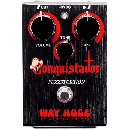  Way Huge Electronics},description:Want to know what the Conquistador Fuzzstortion sounds like? Take a giant Velcro strip and tear it apart with great vigor, and you’ll have your an