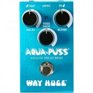 Way Huge Electronics},description:The Aqua-Puss Analog Delay is famous for its bright, jangly repeats and wonderfully straightforward operation. Now, all of that wholesome goodness