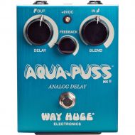 Way Huge Electronics},description:The Way Huge Electronics Aqua-Puss MkII Analog Delay pedal offers bold analog and tape delay echo.Over the years, the Way Huge Aqua-Puss received