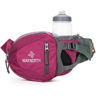 Waynorth Hiking Waist Bag Fanny Pack with Water Bottle Holder for Men Women Kids Walking Running Hiking Climbing Travel Dog Fanny Pack Sport Waist Pack Fit All Kinds of Phones (Bot