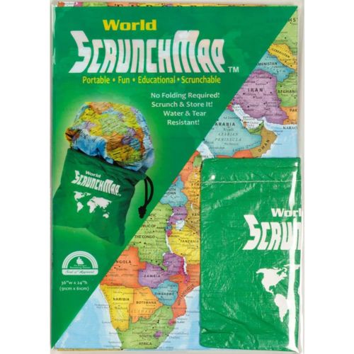  [아마존베스트]ROUND WORLD PRODUCTS World Scrunch Map