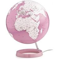 Waypoint Geographic Light & Color Designer Series 12-inch Illuminated Decorative Desktop Globe (Pink)