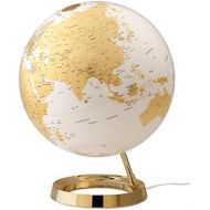Waypoint Geographic Light & Color Designer Series 12-inch Illuminated Decorative Desktop Globe (Gold)