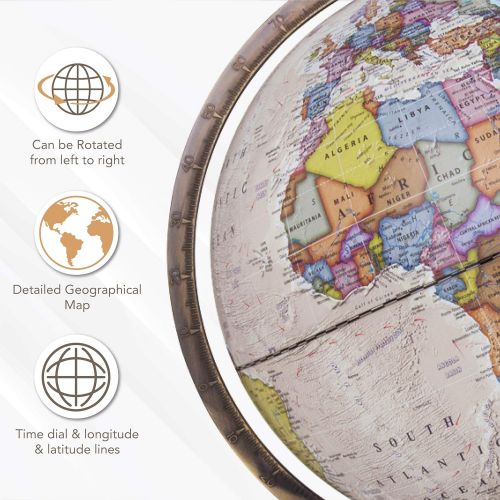  Waypoint Geographic Atlantic Globe
