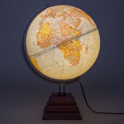  Waypoint Geographic Pacific II Illuminated Desktop Globe, 12