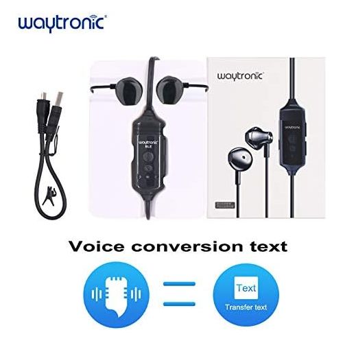  [아마존베스트]Waytronic Cellphone Call Recorder Headphone for iPhone Incoming Outgoing Calls Phone Conversation Recording