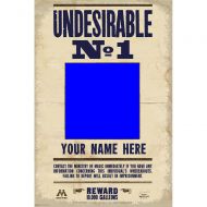 Wbshop Undesirable No. 1 Custom Photo Poster, with Custom Name 10 x 15