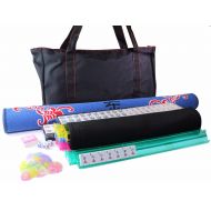 We Pay Your Sales Tax FREE 31.5" Tablecover + American Mahjong Waterproof Black Bag w RED Stitches
