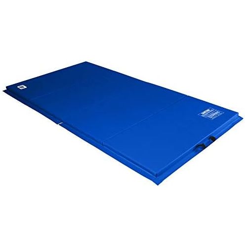  We Sell Mats 4 ft x 8 ft x 2 in Personal Fitness & Exercise Mat, Lightweight and Folds for Carrying