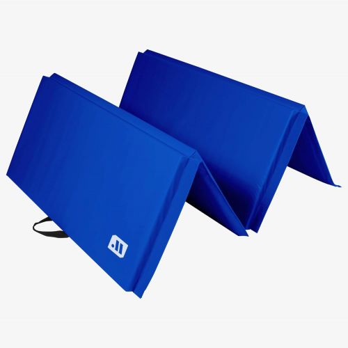  We Sell Mats 4 ft x 8 ft x 2 in Personal Fitness & Exercise Mat, Lightweight and Folds for Carrying