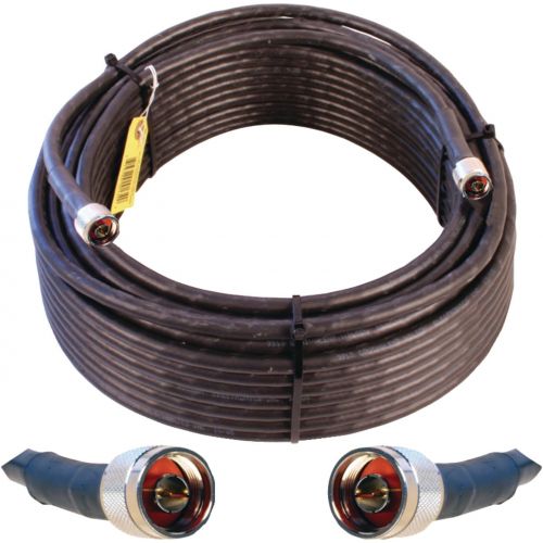  WeBoost Wilson Electronics 100 ft. Black WILSON-400 Ultra Low Loss Coax Cable (N-Male to NMale)