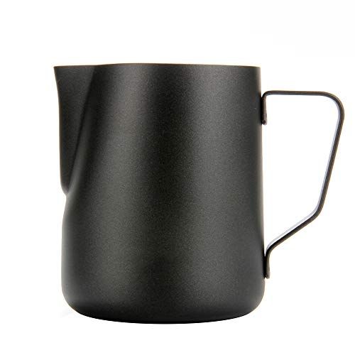  Milk Frothing Pitcher,WeHome Stainless Steel Espresso Coffee Frothing Pitcher Creamer Cappuccino Latte Art Making Cups