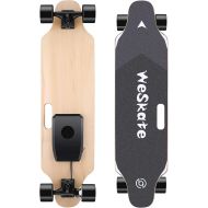 WeSkate 35 Electric Skateboard Longboard with Remote Controller, 3 Speed Adjustment, 12 MPH Top Speed, 350W Single Motor, 10 Miles Range, Load up to 220Lbs, 8 Layers Maple