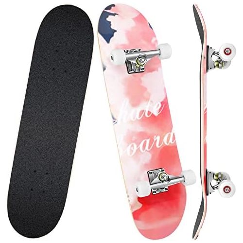  WeSkate Skateboards for Beginners, 31 Inch Complete Skateboard for Kids Teens Adults