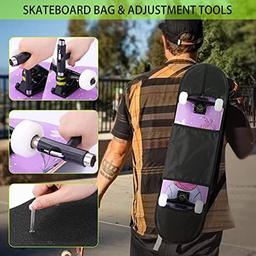  WeSkate Upgraded Skateboards for Beginners, 31 x 8 Complete Standard Skateboards for Kids Teen Boys & Girls, 8 Layer Canadian Maple Double Kick Concave Cruiser Skateboard with All-