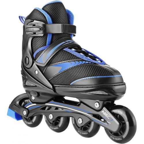  WeSkate Inline Skates Adults, Adjustable Roller Skates for Teens Women Men