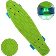 WEALERS Cruiser Skateboard, Green, Medium