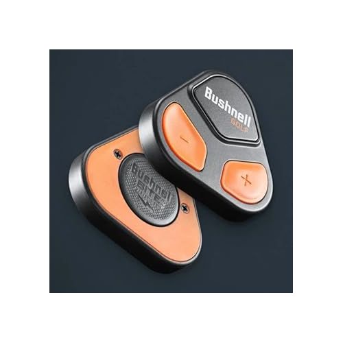  Wearable4U - Bushnell Wingman View Golf GPS Bluetooth Speaker with Ultimate Black Earbuds and Wall and Car Chargers Bundle