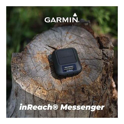  Wearable4U - Garmin inReach Messenger Handheld Satellite Communicator, Global Two-Way Messaging with Power Pack Bundle