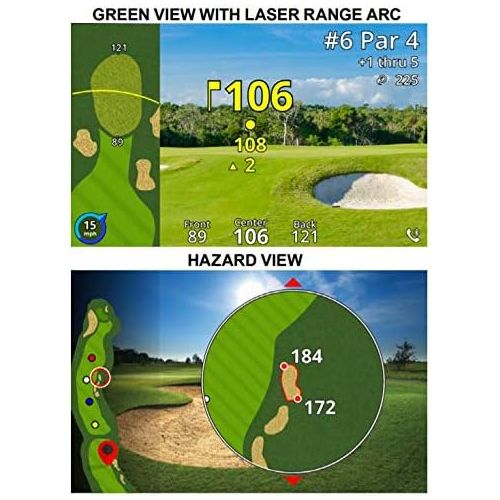  [아마존베스트]Wearable4U Garmin Approach Z82 (2020 Release) Golf GPS Laser Rangefinder with Included Lens Cloth, Carabiner Ultimate Golf 3 Tools Bundle