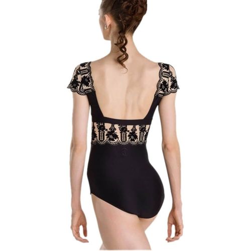  Wearmoi Womens EMMA Ballet Dance Lace Cap Sleeve Leotard