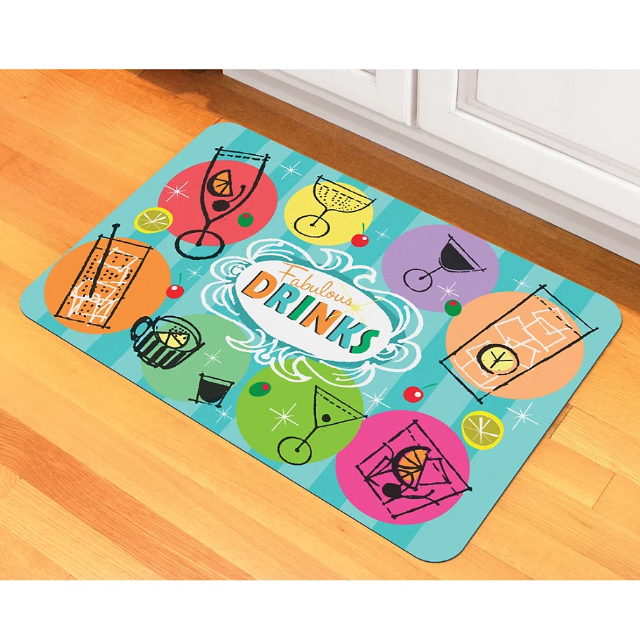  The Softer Side by Weather Guard™ Cheers Kitchen Mat