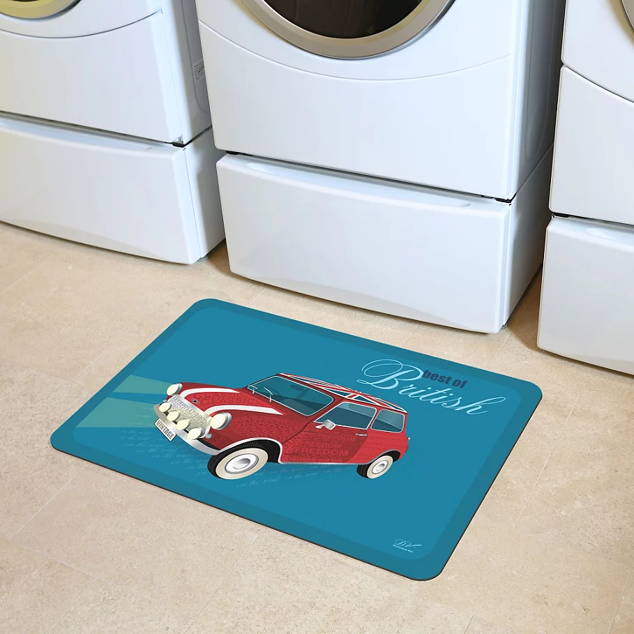  The Softer Side by Weather Guard Best of British Mini Kitchen Mat