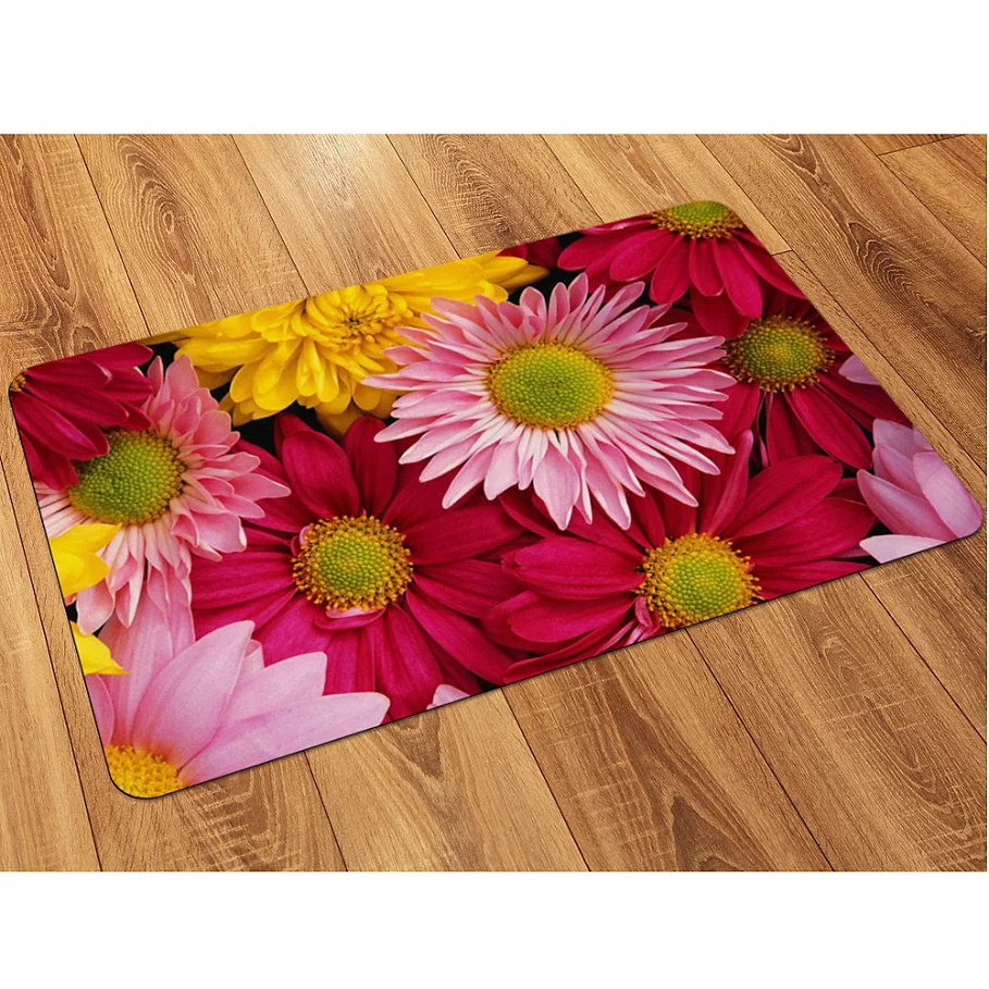  The Softer Side by Weather Guard™ Big Bloom Kitchen Mat