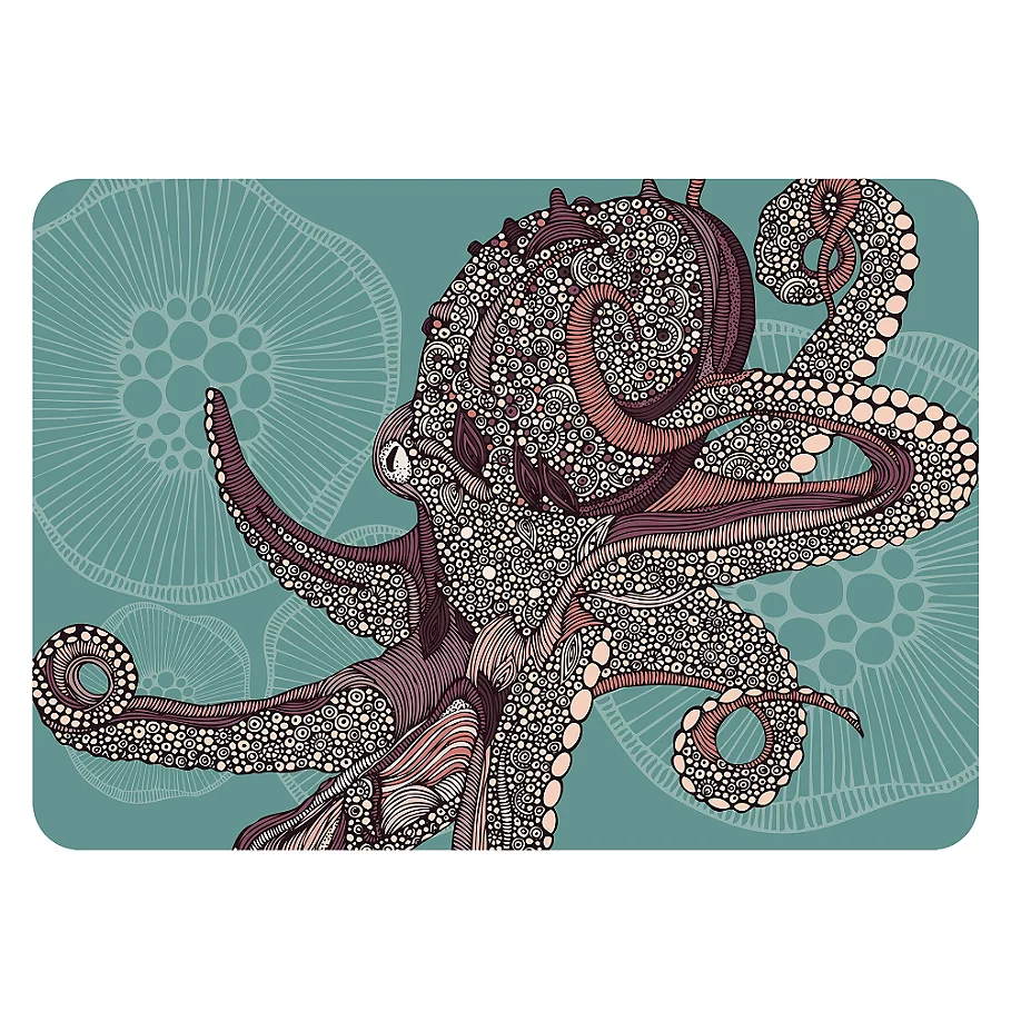  The Softer Side by Weather Guard™ Octopus Bloom Kitchen Mat