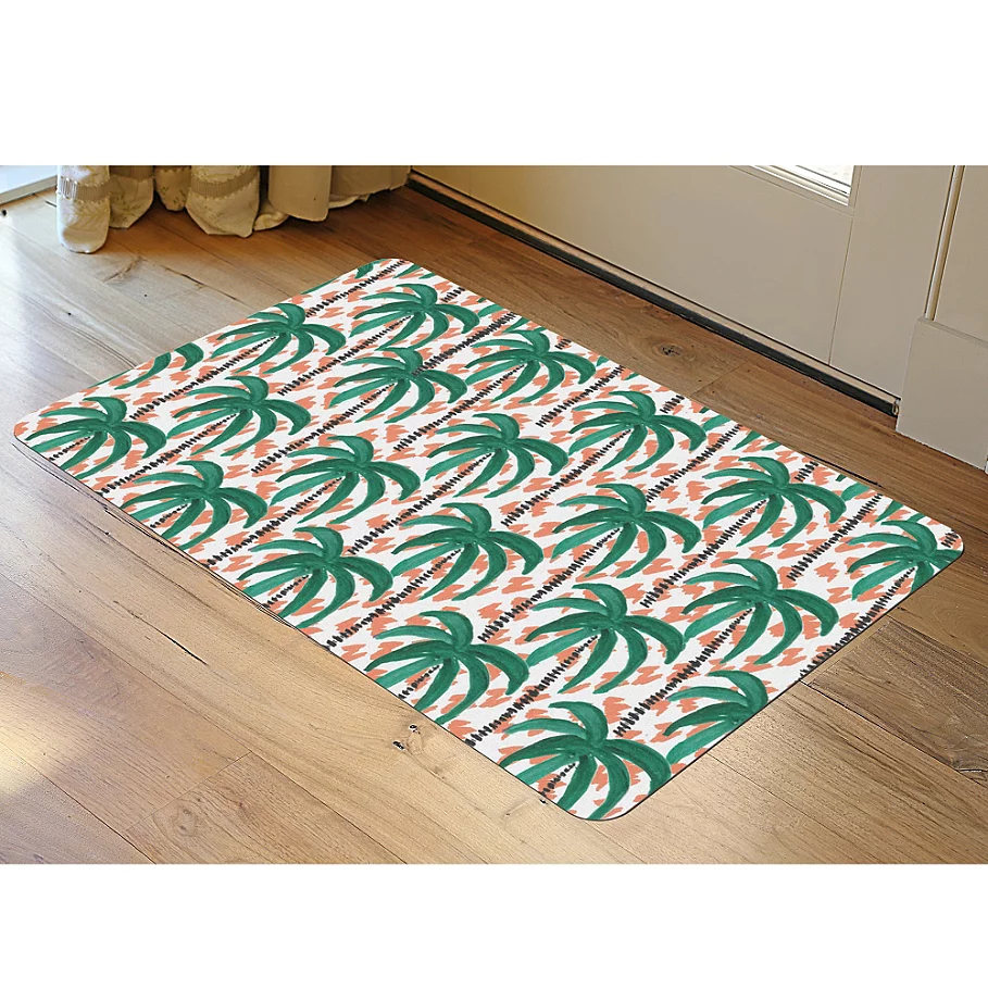  Premium Comfort by Weather Guard™ 22-Inch x 31-Inch Palm Tree Kitchen Mat