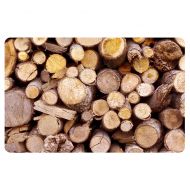 The Softer Side by Weather Guard Stacked Logs Kitchen Mat