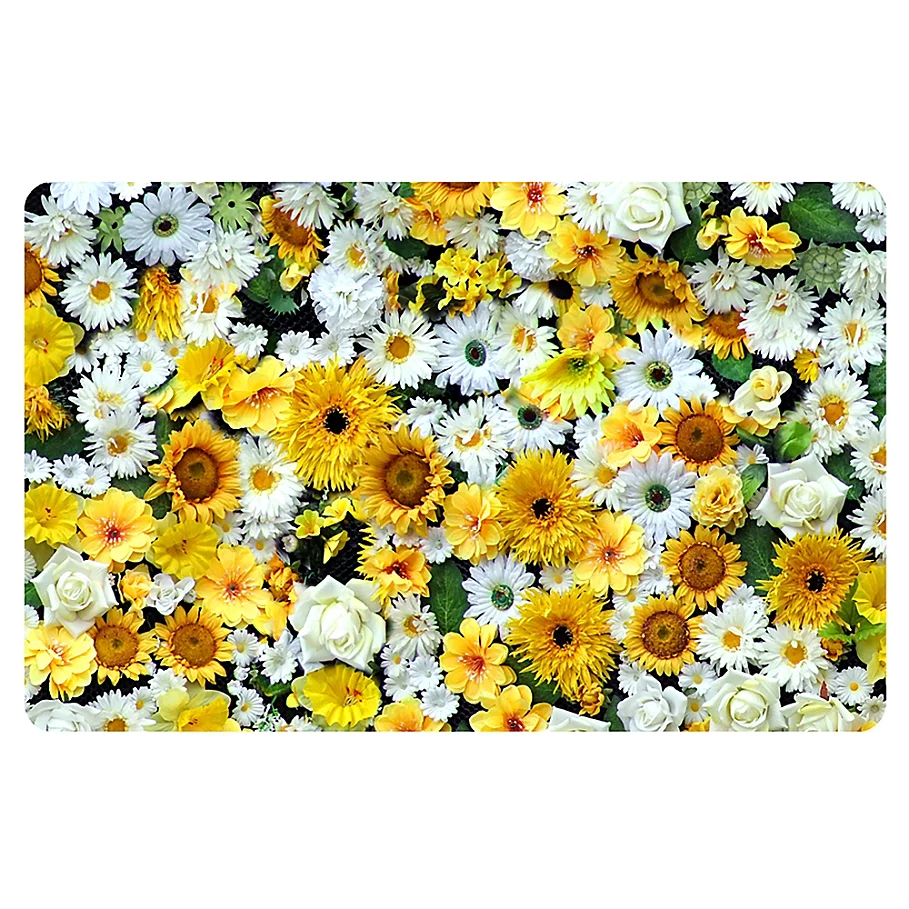  The Softer Side by Weather Guard™ Garden Flowers Kitchen Mat