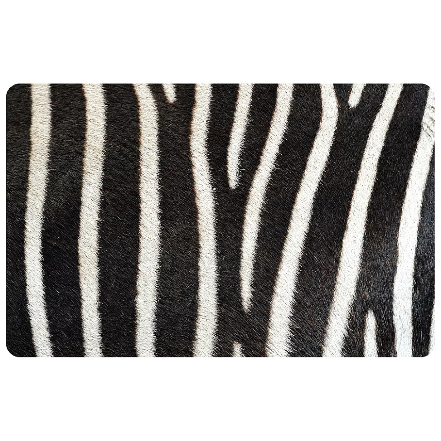 The Softer Side by Weather Guard™ Zebra Kitchen Mat