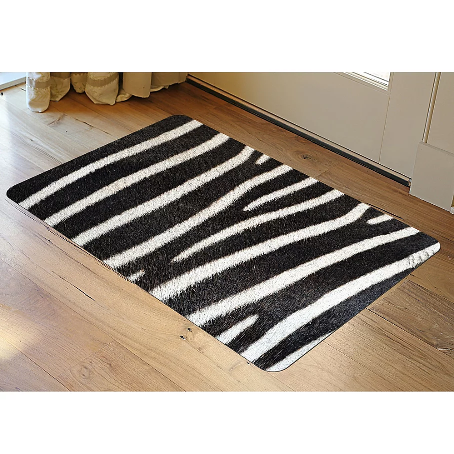  The Softer Side by Weather Guard™ Zebra Kitchen Mat