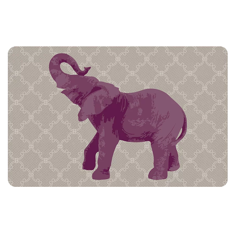 The Softer Side by Weather Guard™ Elephant I Kitchen Mat
