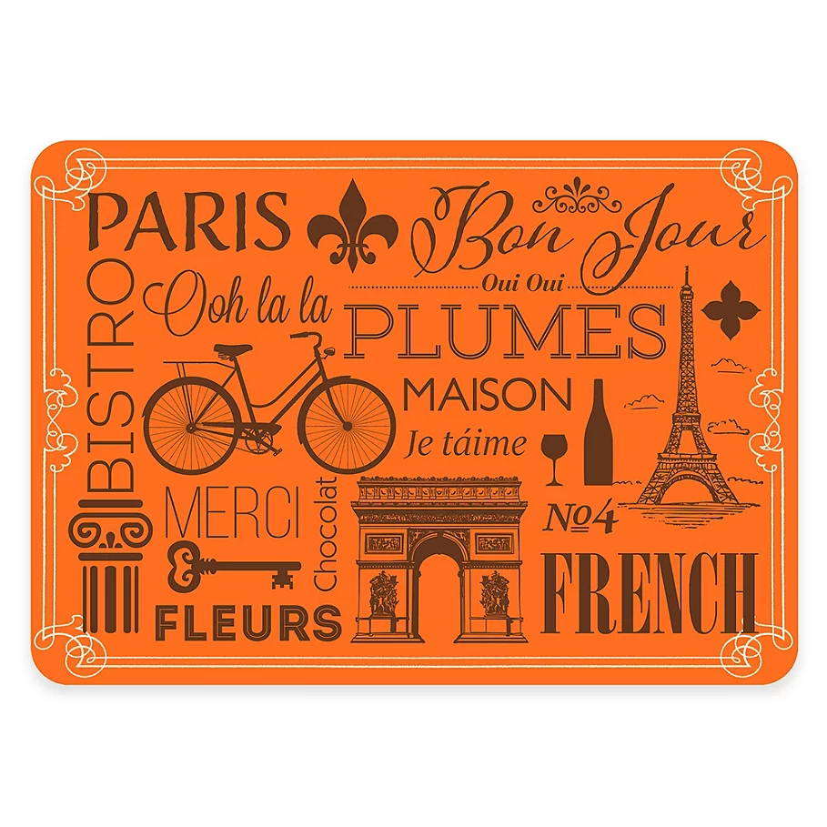  The Softer Side by Weather Guard™ Parisian Kitchen Mat