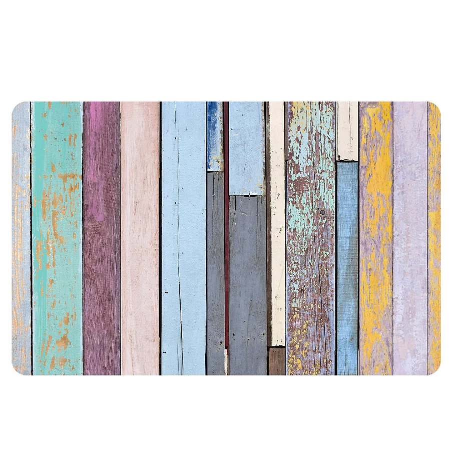 The Softer Side by Weather Guard™ Colored Weathered Wood Kitchen Mat