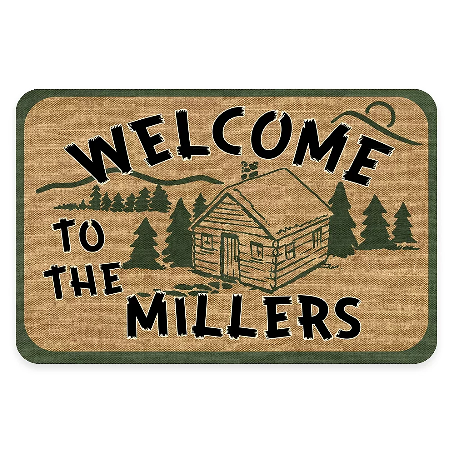  The Softer Side of Weather Guard™ Rustic Welcome 18-Inch x 27-Inch Kitchen Mat