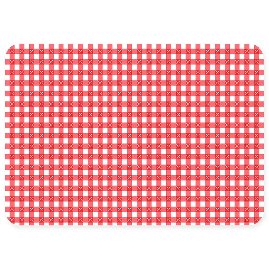 The Softer Side by Weather Guard™ Gingham Kitchen Mat