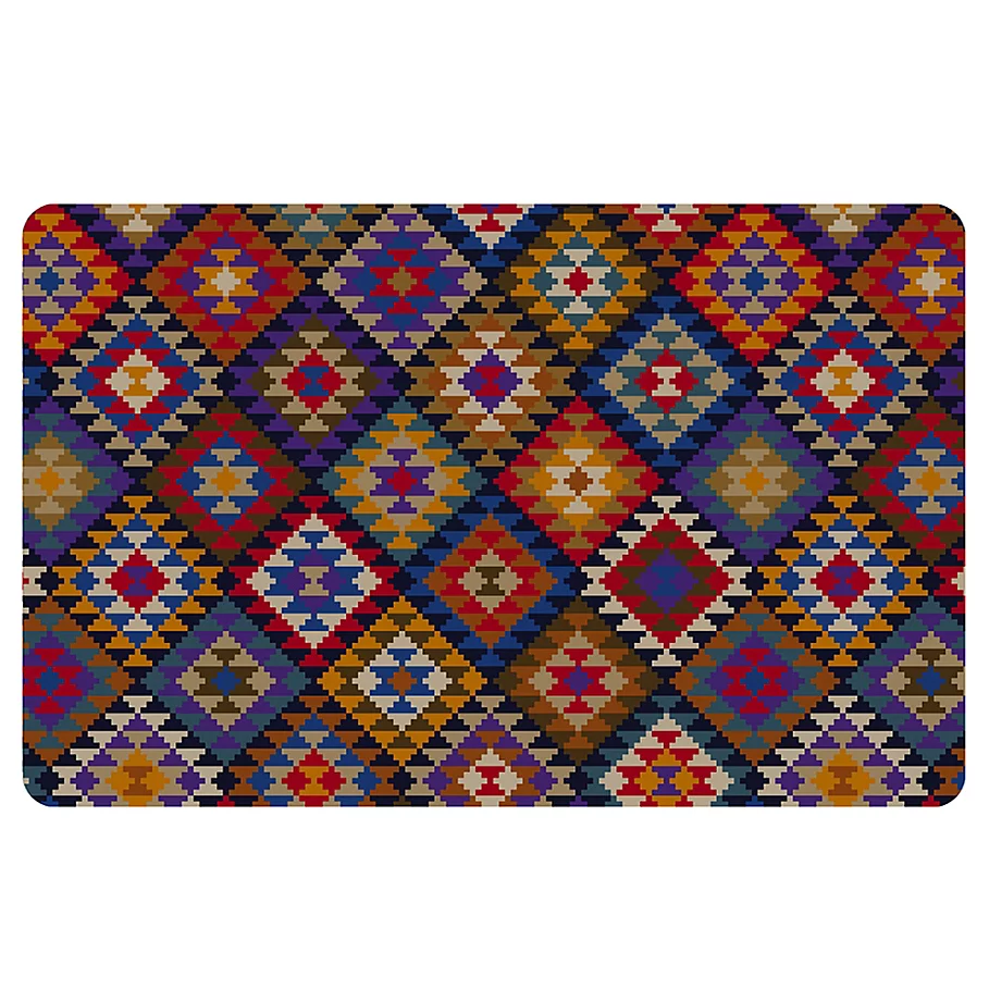 The Softer Side by Weather Guard™ Kilim Blanket Kitchen Mat