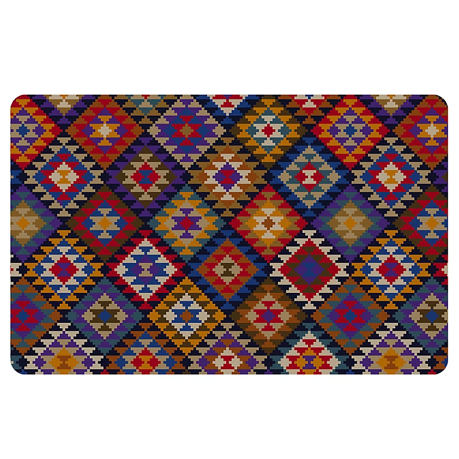  The Softer Side by Weather Guard™ Kilim Blanket Kitchen Mat