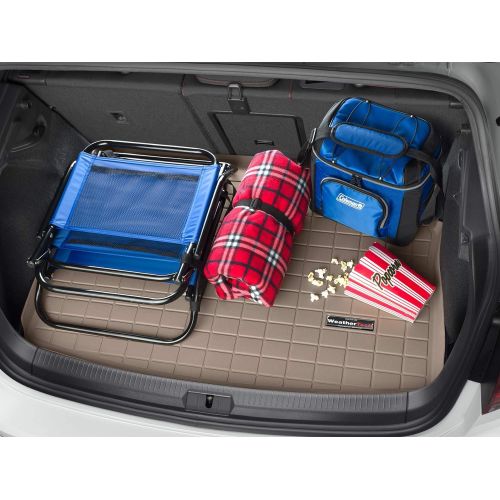  WeatherTech Custom Fit Cargo Liners for Volkswagen Rabbit/GTI/R32, Black