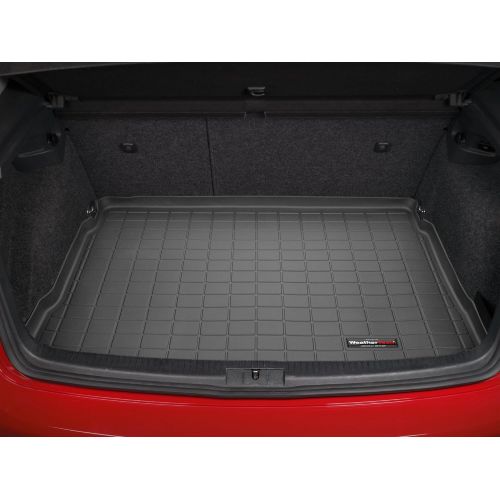  WeatherTech Custom Fit Cargo Liners for Volkswagen Rabbit/GTI/R32, Black