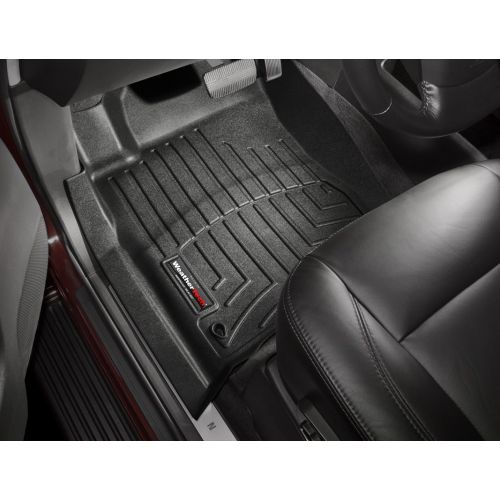  WeatherTech Custom Fit Front FloorLiner for Toyota Yaris/Scion xD (Black)