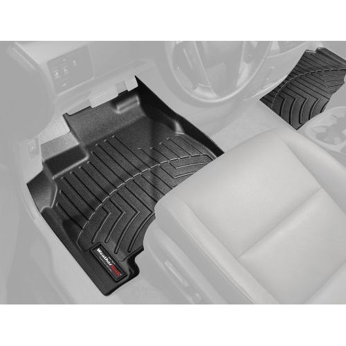  WeatherTech Front FloorLiner for Select Chrysler 200/Dodge Avenger Models (Black)