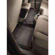 WeatherTech Custom Fit Rear FloorLiner for Toyota Tundra (Black)