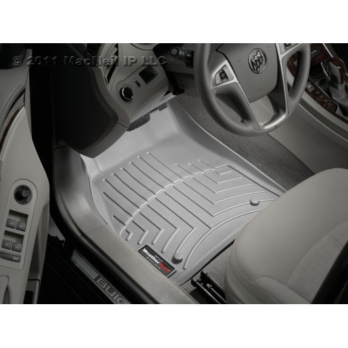  WeatherTech Custom Fit Front FloorLiner for Honda Odyssey, Gray