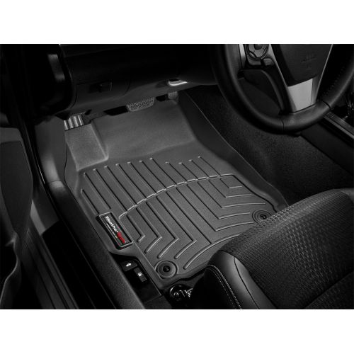  WeatherTech Custom Fit Front FloorLiner for Toyota Sequoia/Tundra (Black) - 440441